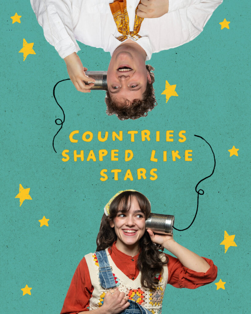 Countries Shaped Like Stars Poster